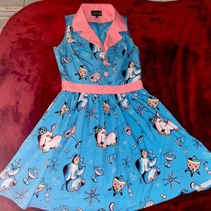 Sourpuss elephants June dress size sm
